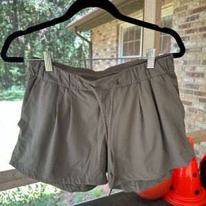 Lululemon Athletica Khaki Women's Athletic Shorts